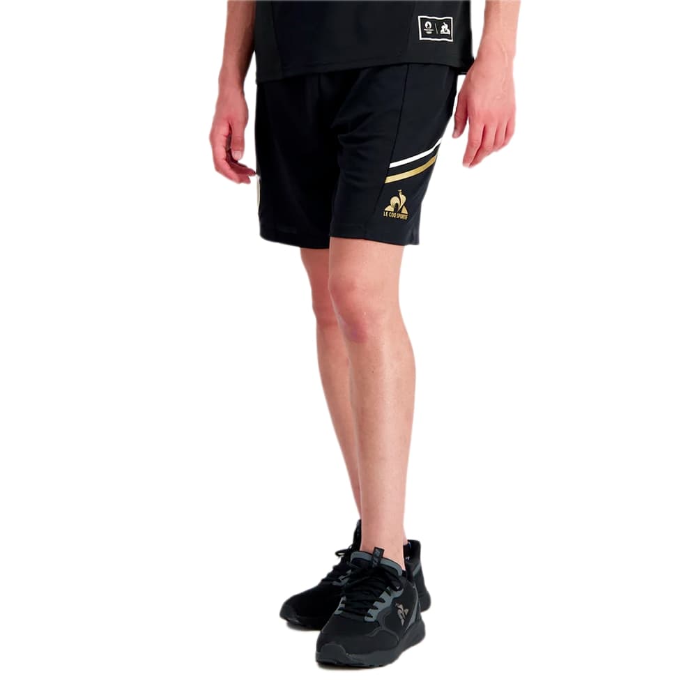 Short Le Coq Sportif Olympique Paris Homme Noir