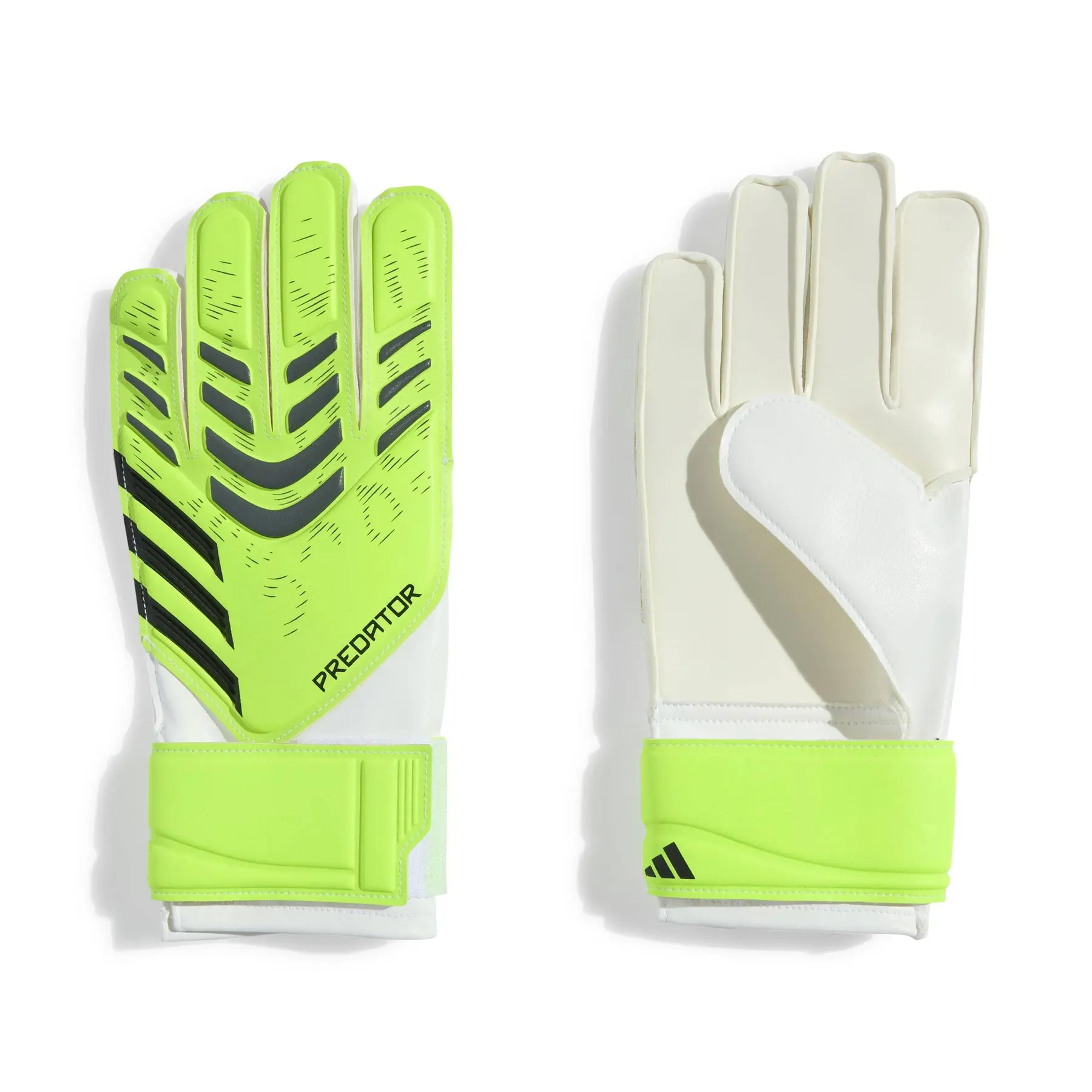 Gants de gardien de but sans protège-doigts enfant adidas Predator